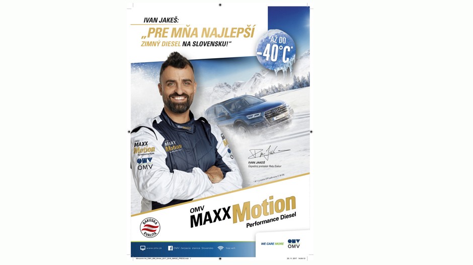 Jakeš Max Motion OMV PR správa