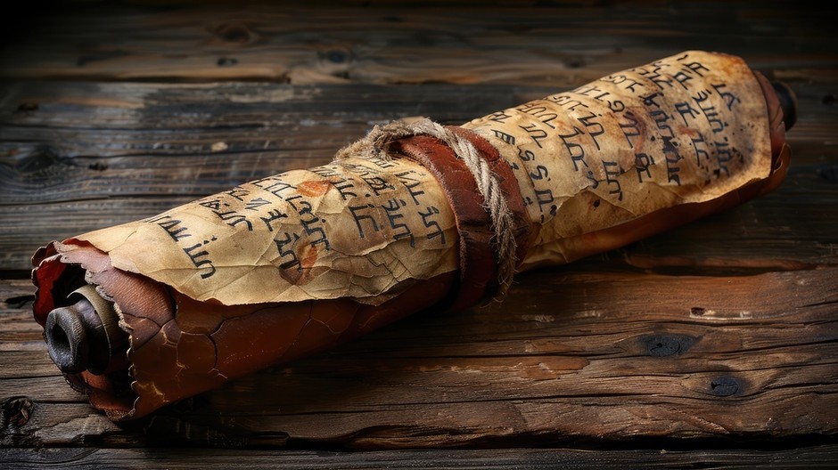 view-ancient-paper-scroll-writing-documenting 