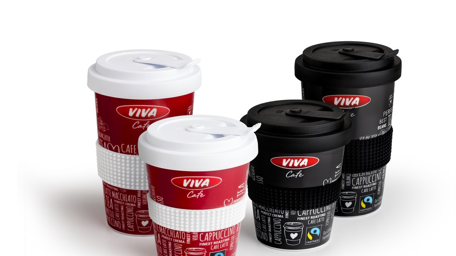 omv, káva, papierové poháre