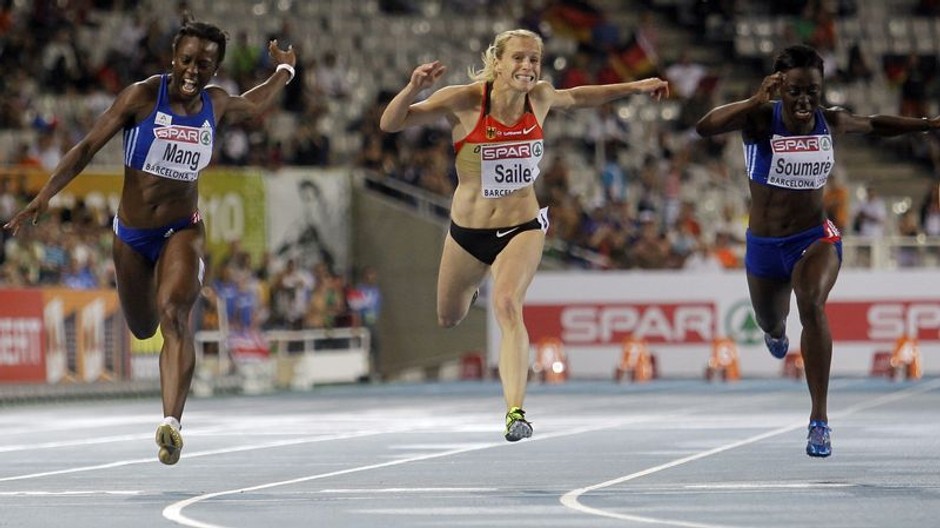 100 m ženy barcelona