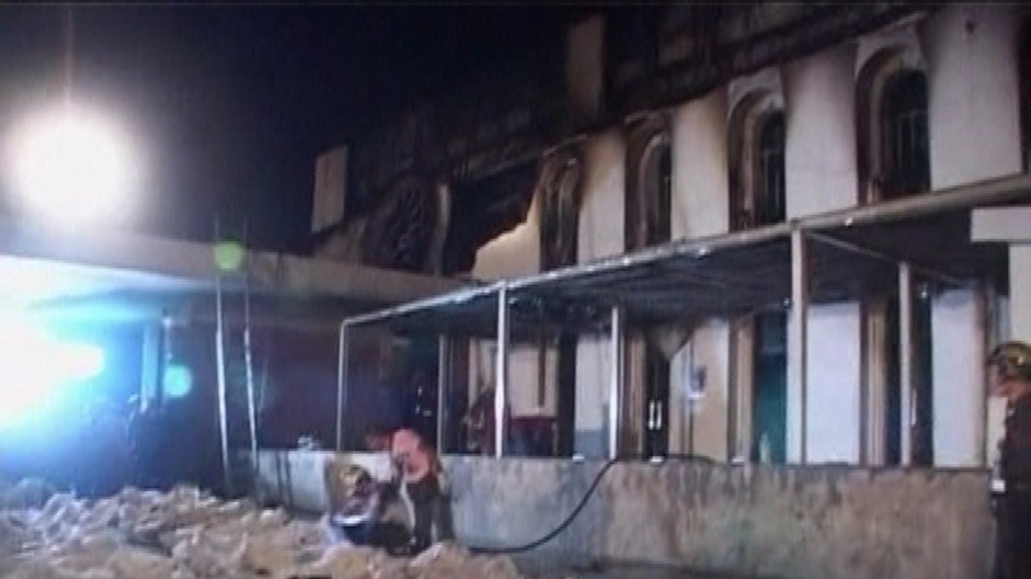 thajsko poziar v klube