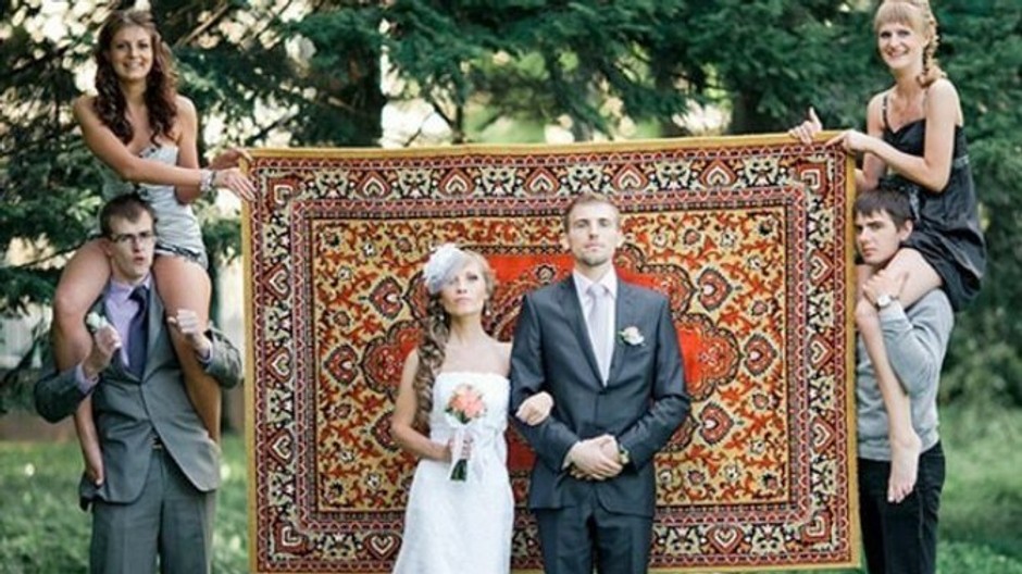 Ruské svadobné foto