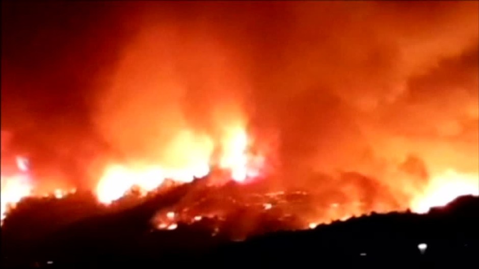 Apokalypsa v Chorvátsku. Požiar bol aj blízko raketovej základne108