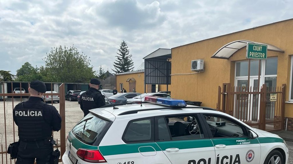 Zásah NAKA colný úrad