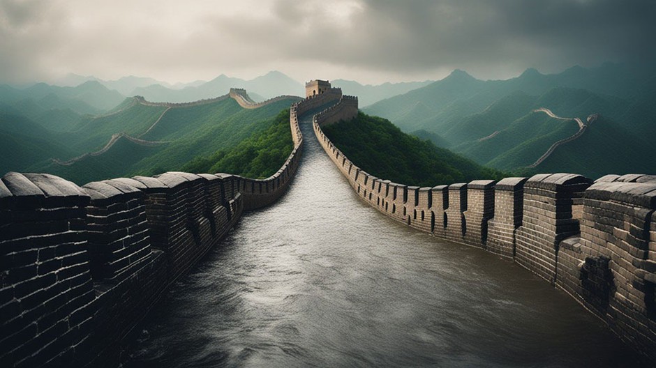 flooding-of-the-gret-wall-in-china