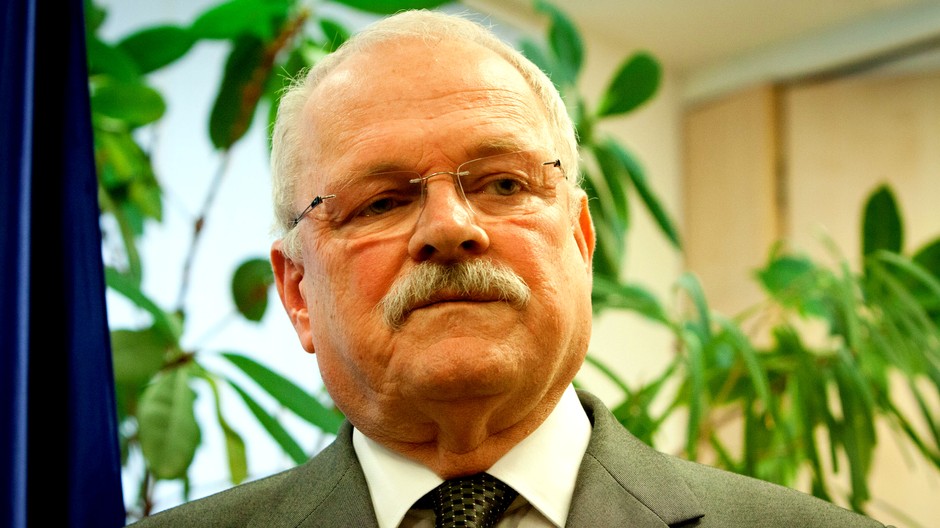 Gašparovič detail tváre