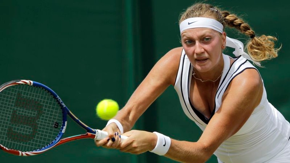 Petra Kvítová na Wimbledone