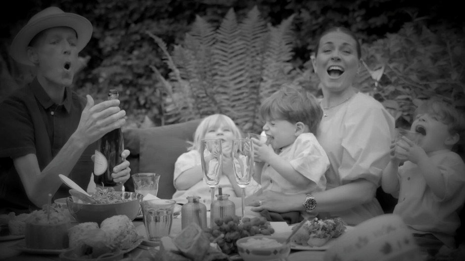 Jonnie Irwin s rodinou