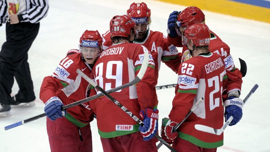 hokejisti Bieloruska na MS