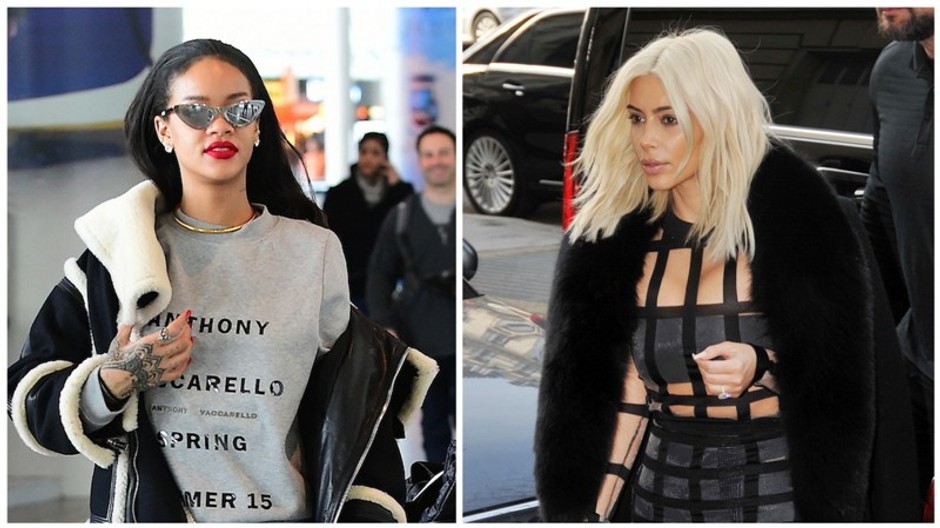 Kim Kardashian Rihanna