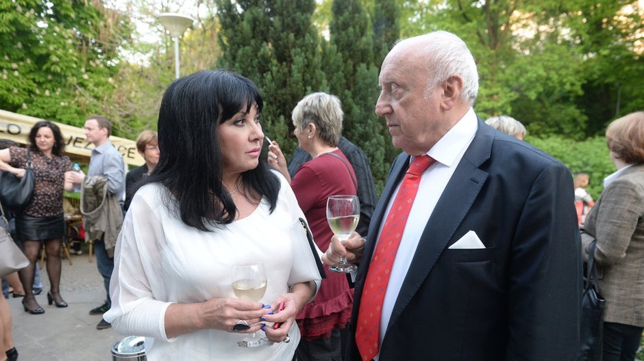 Dáda Patrasová a Felix Slováček.