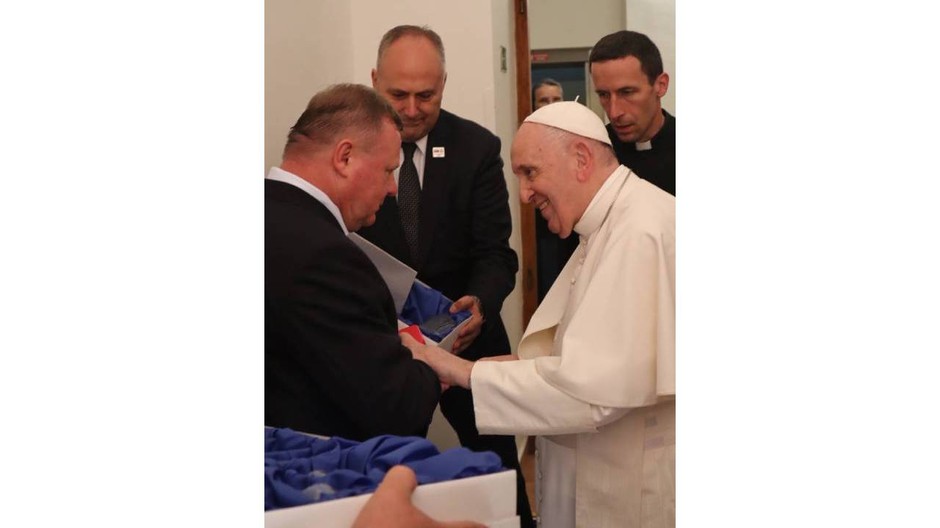 Milan Filo a pápež František