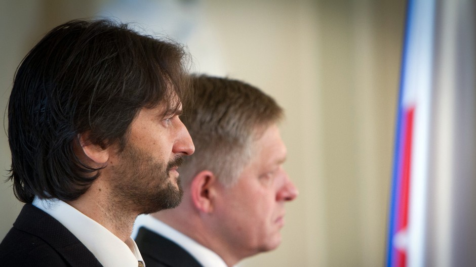 Robert Kaliňák a Robert Fico