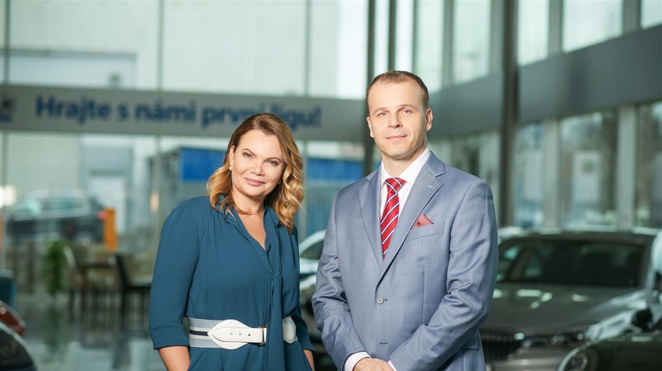 Karolína Topolová a Petr Vaněček