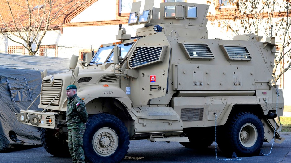 slovenský voja auto ilustračné foto