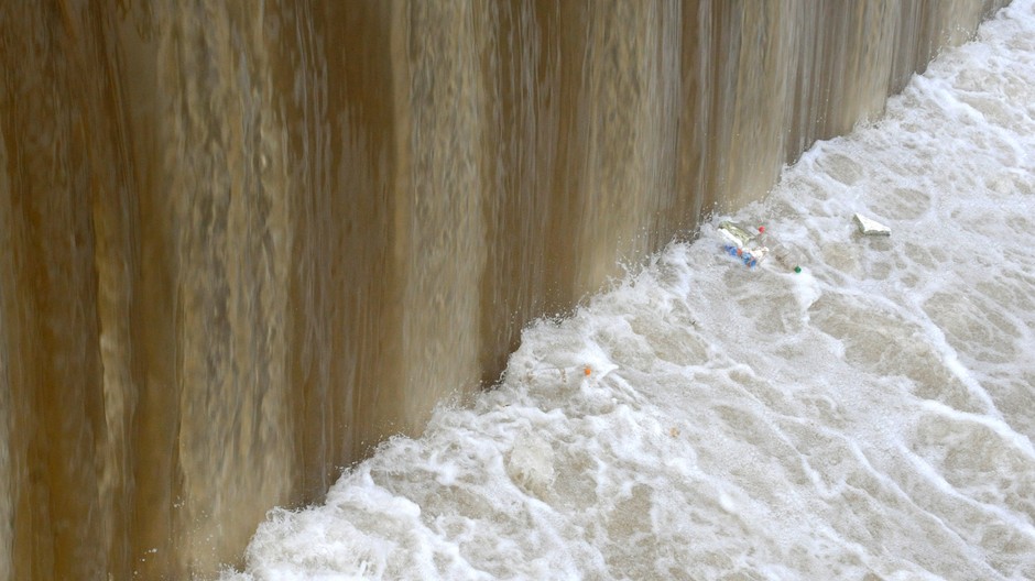 voda, spad, tecie, Hornad, vysoka hladina