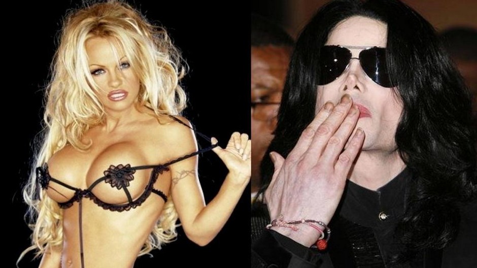 Pamela Anderson a Michael Jackson