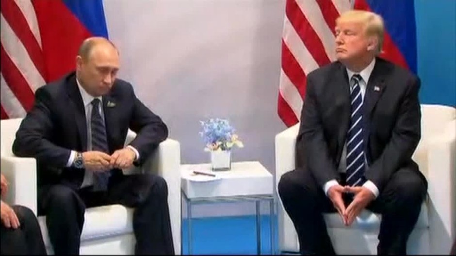 Trump s Putinom sa prvýkrát stretli osobne350