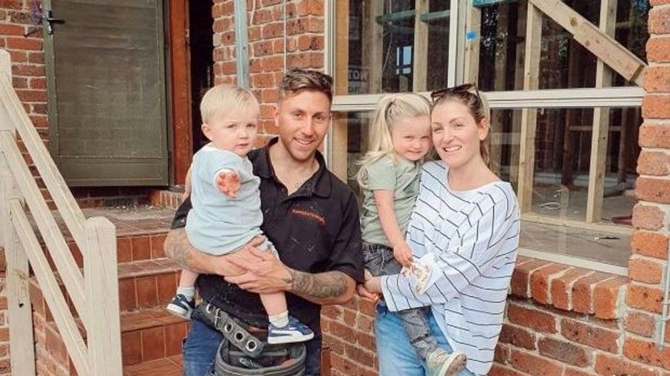 Tiffany Kumnick-Diaz s rodinou