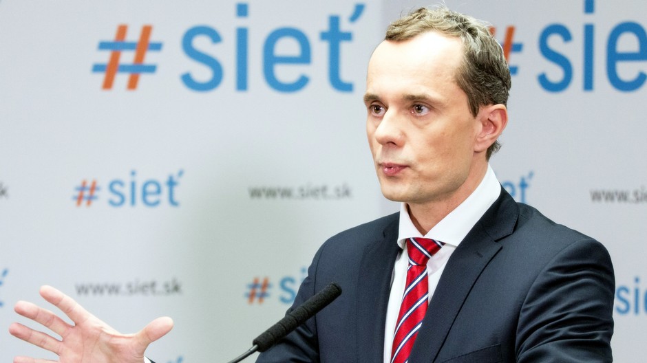 Radoslav Procházka, šéf strany Sieť