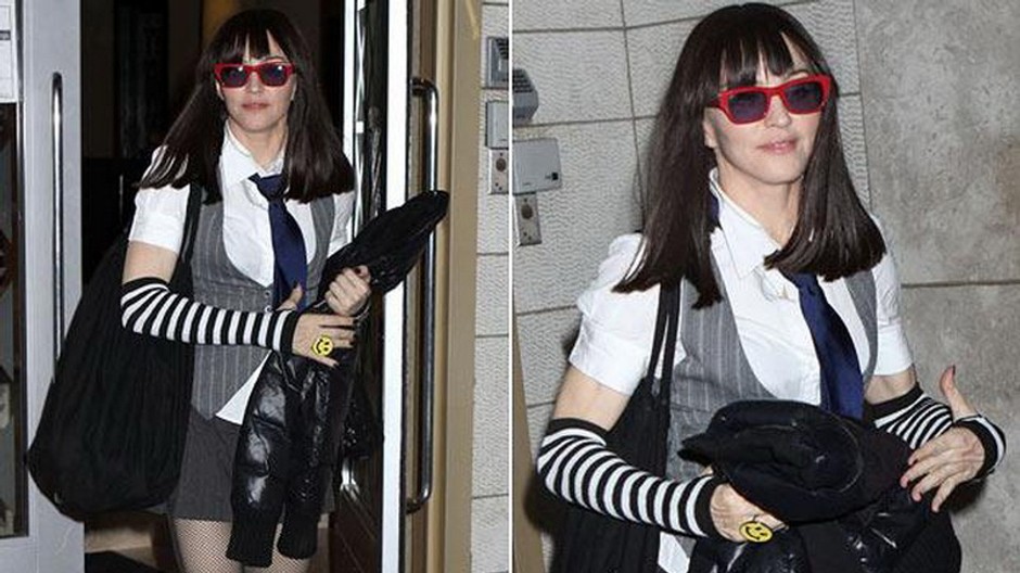 madonna ako skolacka