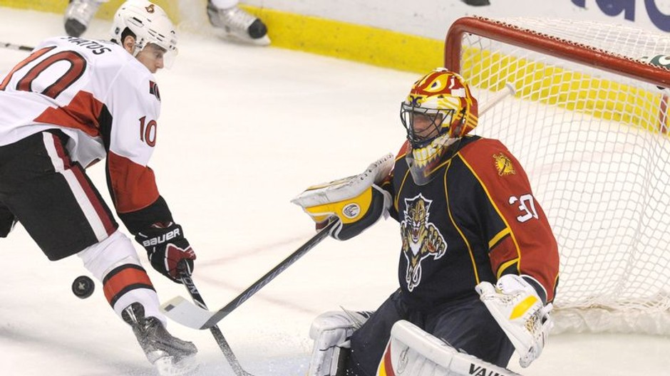 Marek Svatoš v zápase proti Floride