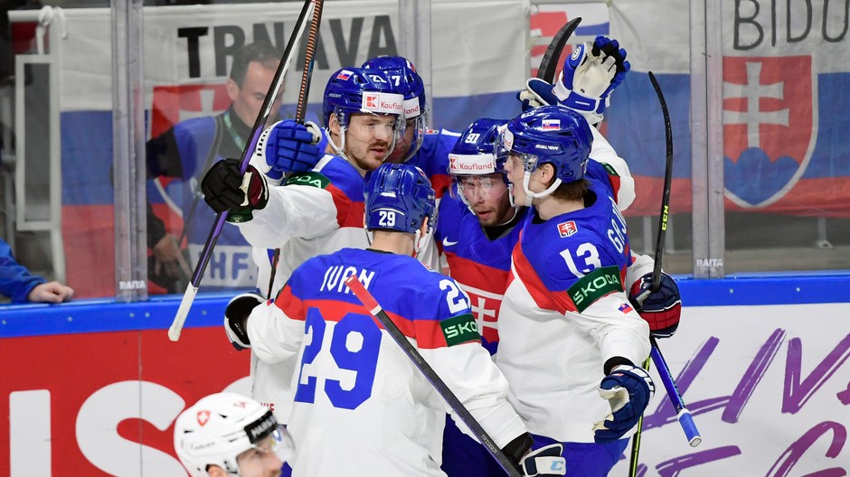 Slovensko - Švajčiarsko, MS v hokeji 2023