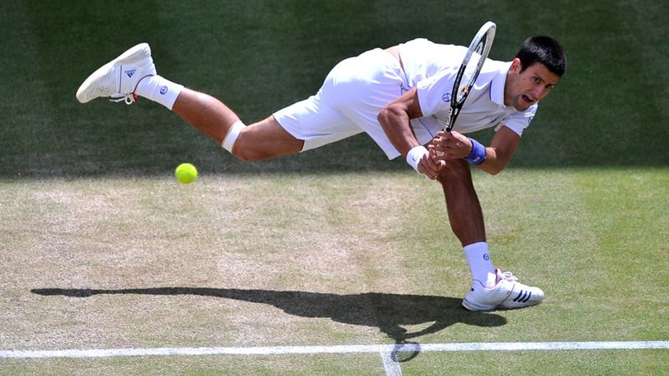 Novak Djokovič na Wimbledone 2011