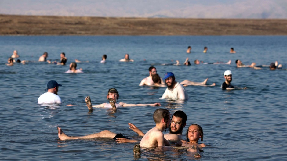 Plávanie v Mŕtvom mori,