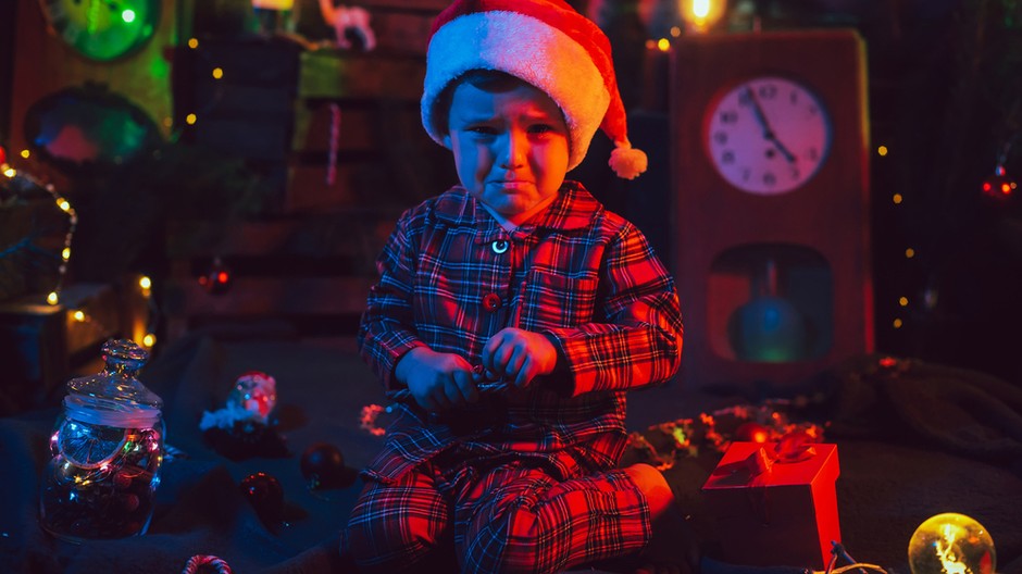 smutné dieťa, Vianoce