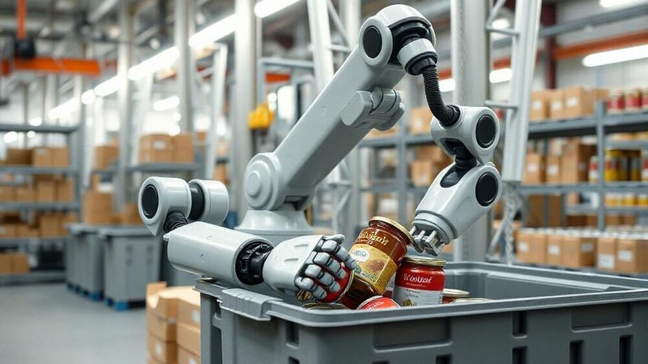 A soft robotic system for delicate grocery packing