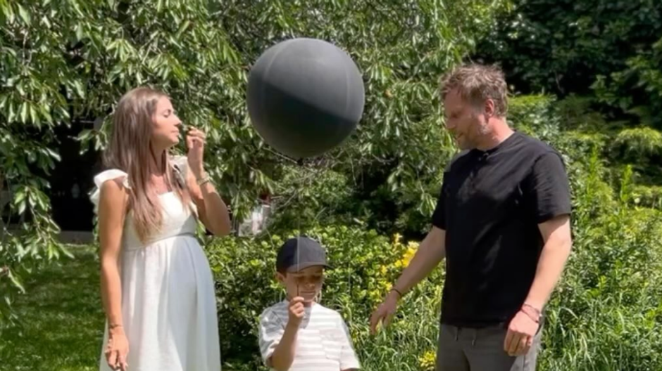 Tomáš Zástěra s rodinou