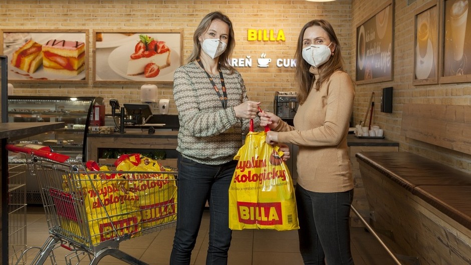 Chlebodarca Billa Pr správa