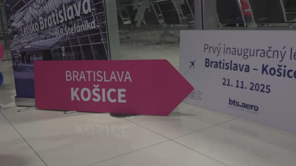 Let Wizz Air Bratislava - Košice 