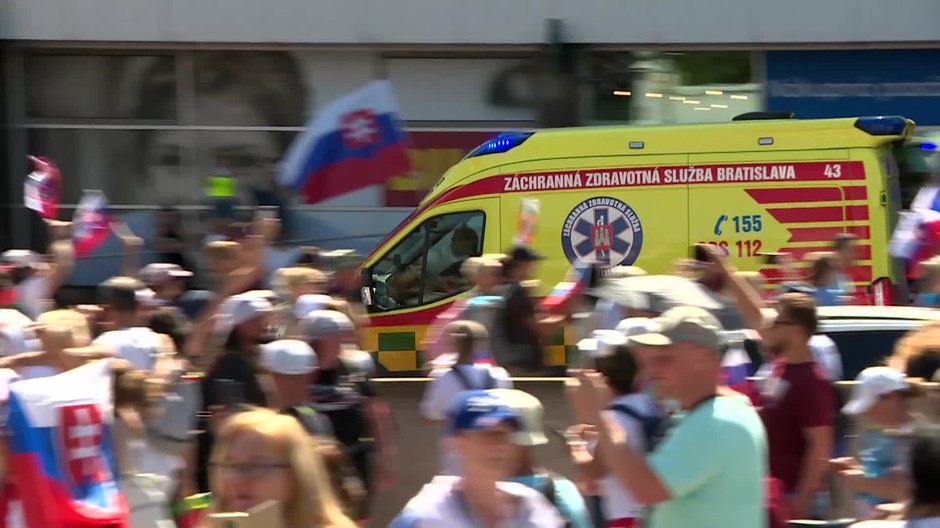 [multi] Protest zablokovaná doprava 6823