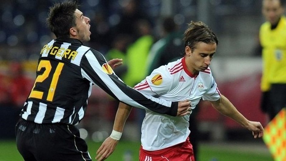 Dušan Švento v zápase proti Juventusu