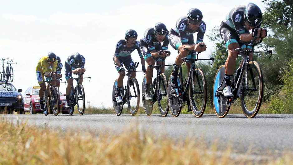 Peter Sagan a Bora hansgrohe, tímová časovka, Tour de France