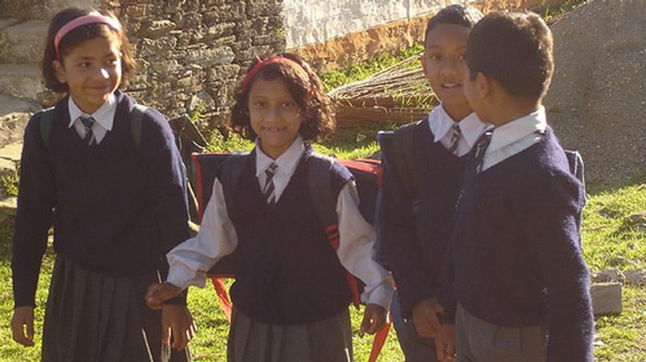 Školské uniformy, deti