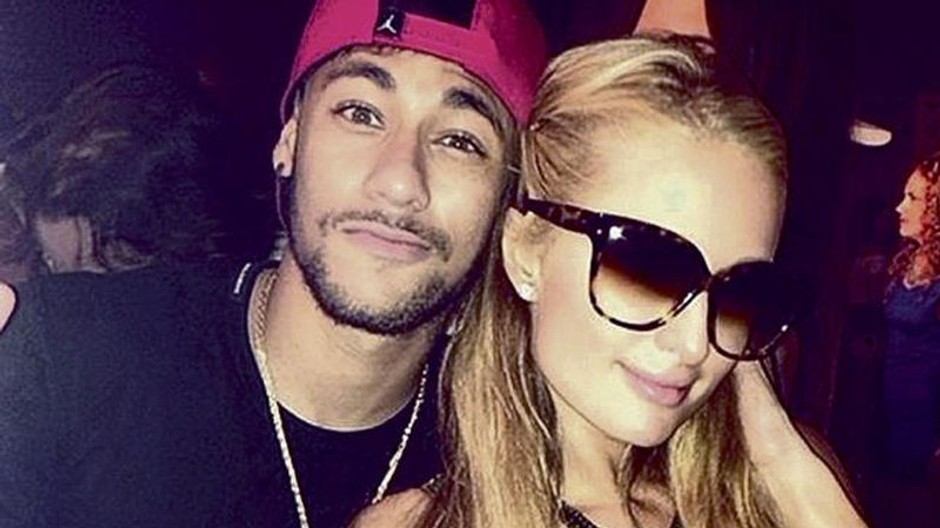 Neymar a Paris Hilton