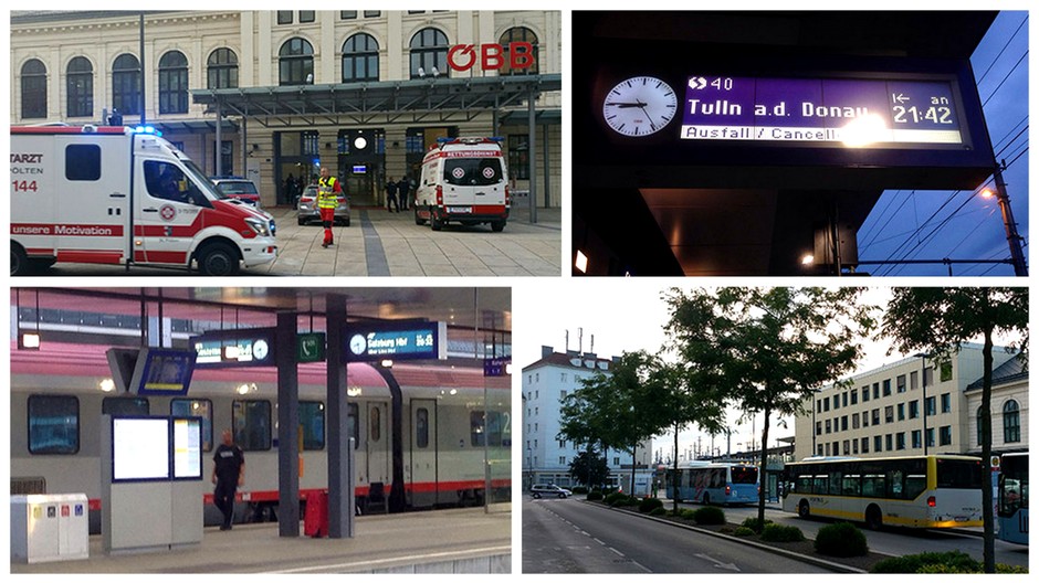 V Rakúsku evakuovali želežničnú stanicu, Iračan s kufrom sa vyhrážal samovraždou