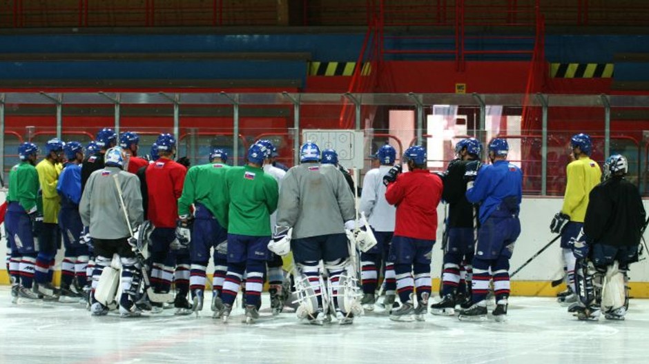 Hokejisti v príprave