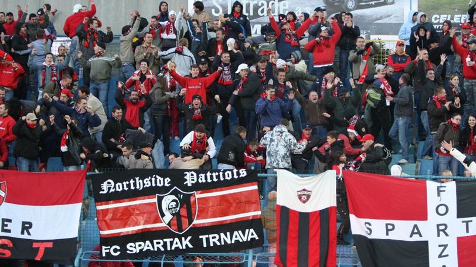 Spartak Trnava fans