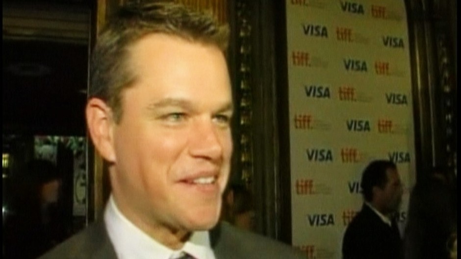 Matt Damon, šibalský úsmev