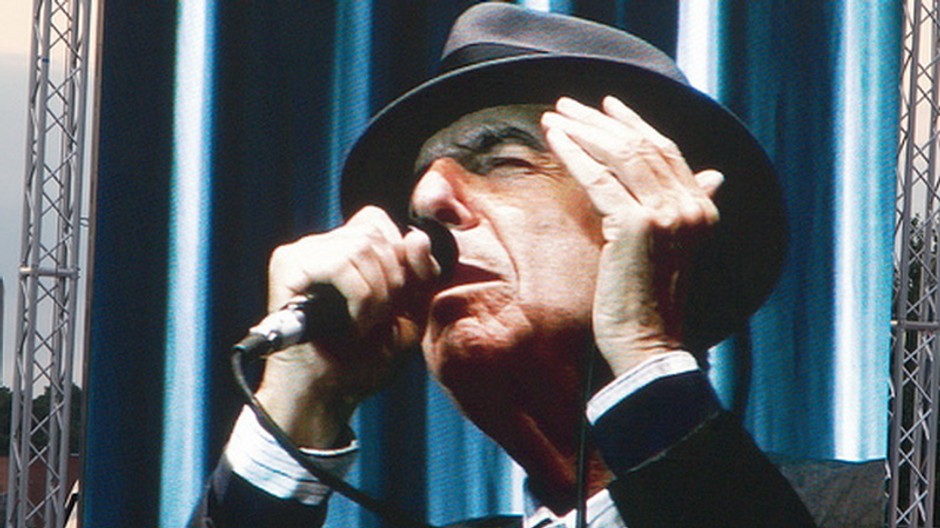 Leonard Cohen, koncertné plátno