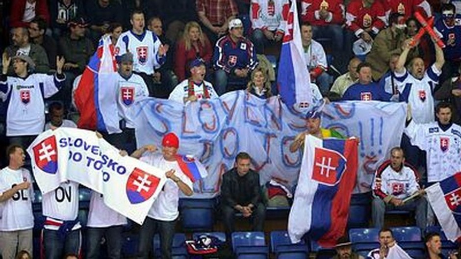 Slovenskí fanúšikovia na MS