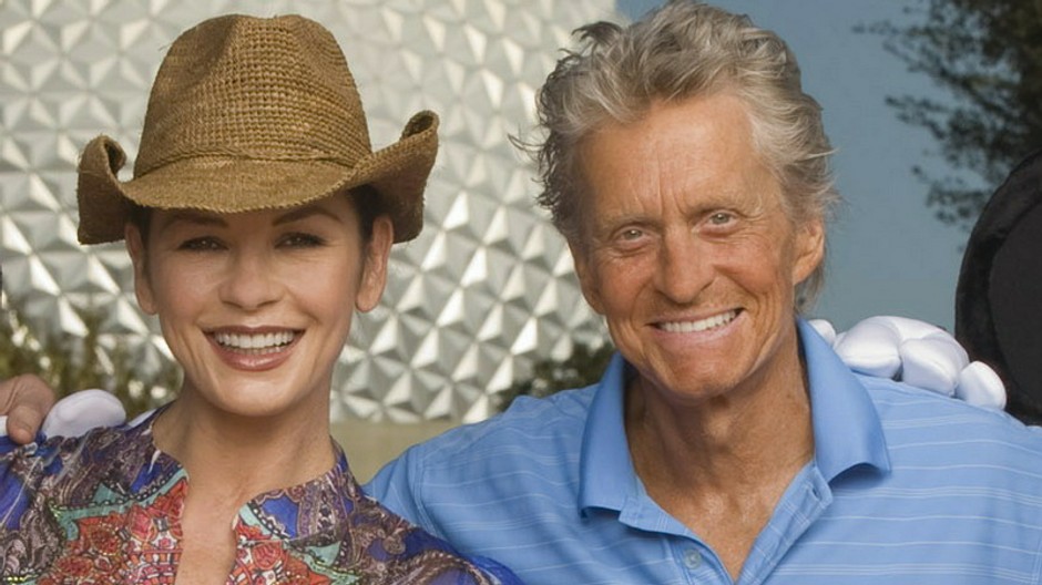 Michael Douglas s manželkou Catherine Zeta-Jones