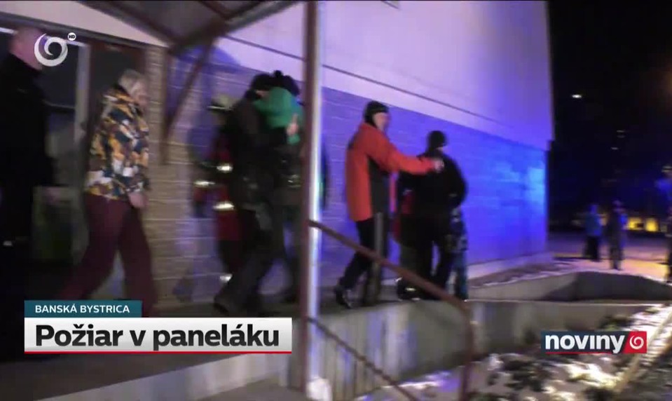 Požiar v paneláku