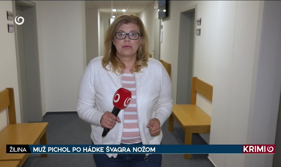 MUŽ PICHOL PO HÁDKE ŠVAGRA NOŽOM