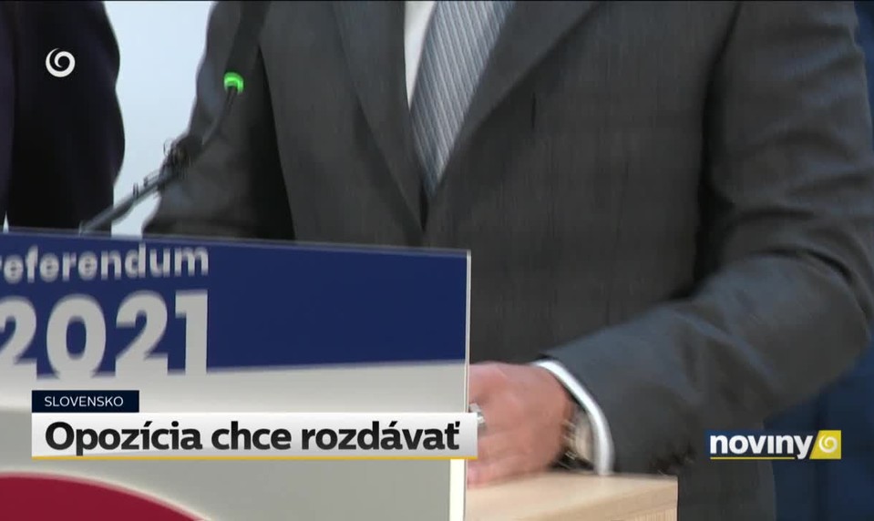 Opozícia chce rozdávať