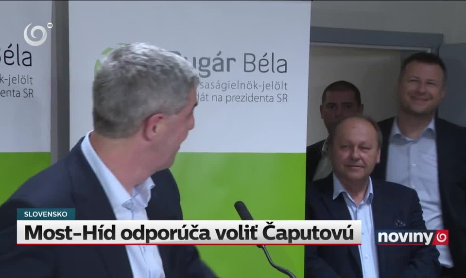 Most-Híd odporúča voliť Čaputovú
